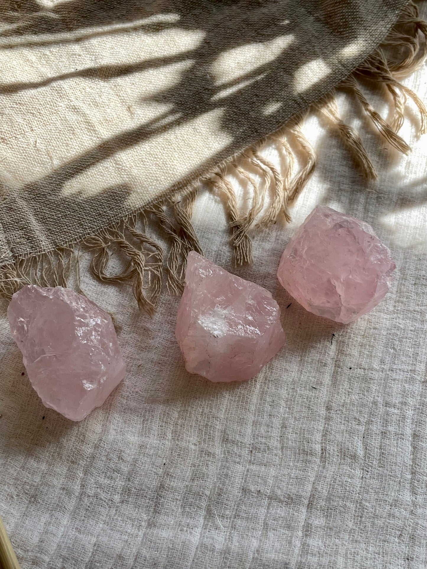 Rose Quartz chunk, Healing crystals, Raw Quartz, Love and Passion