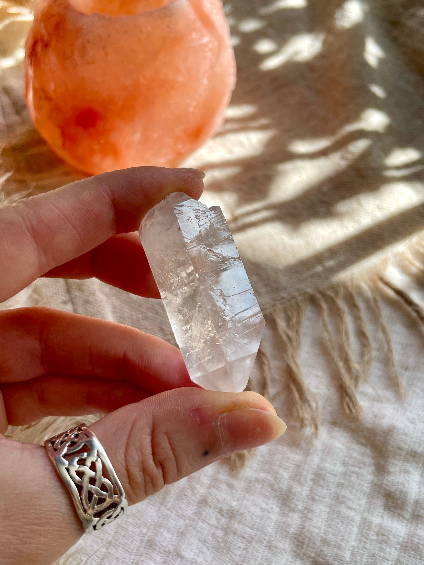 Clear Quartz chunk, Healing crystals, Raw Quartz, self love bundle