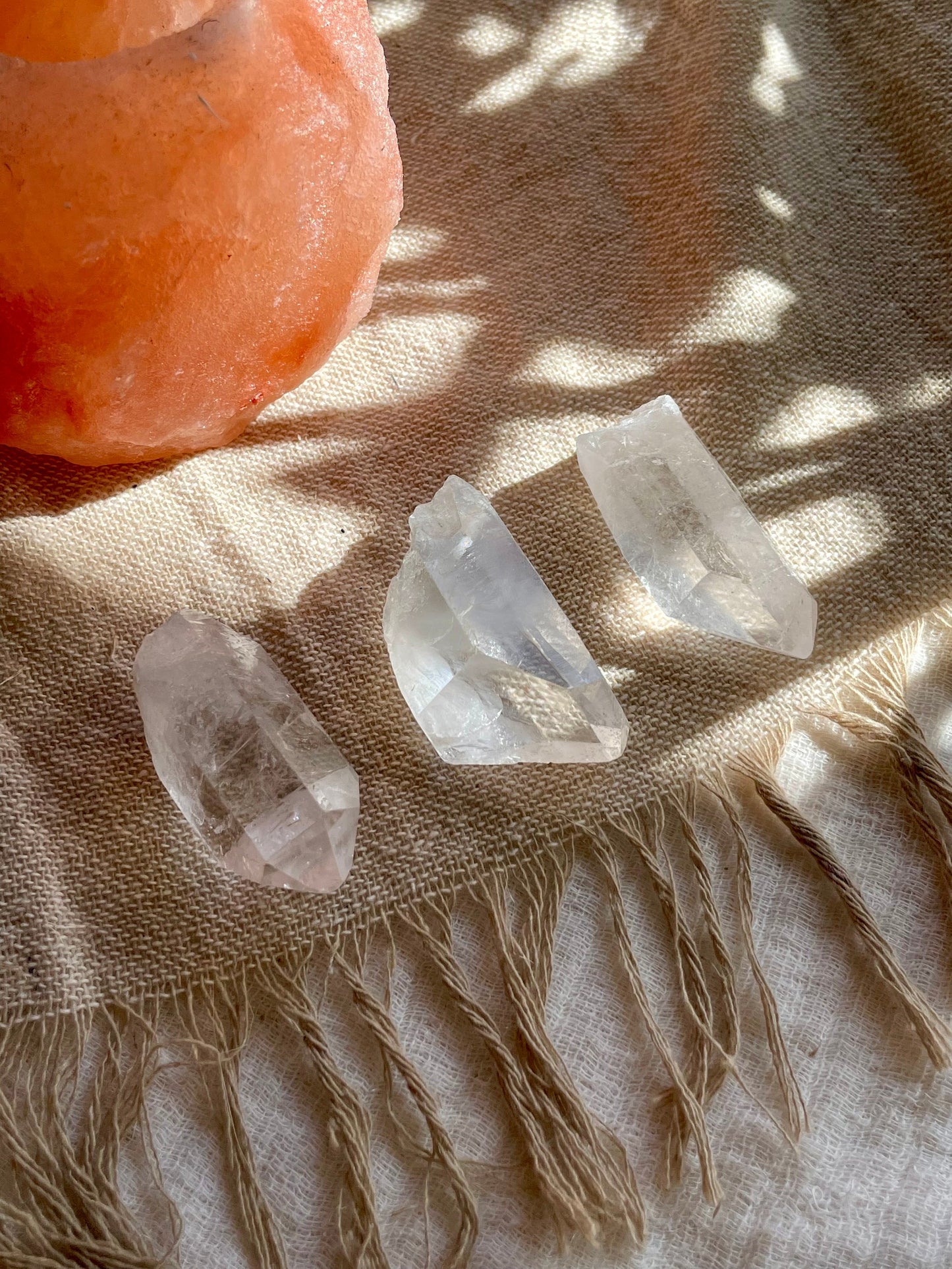 Clear Quartz chunk, Healing crystals, Raw Quartz, self love bundle