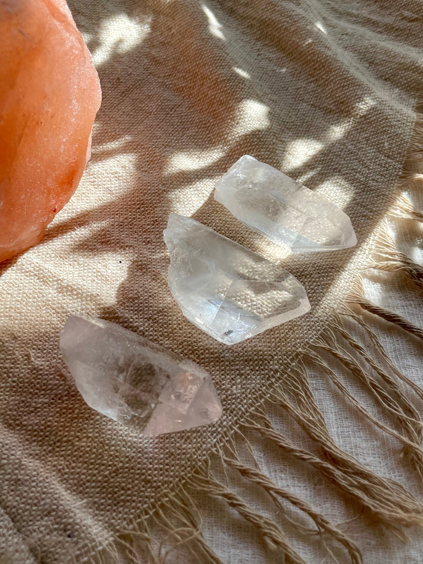 Clear Quartz chunk, Healing crystals, Raw Quartz, self love bundle