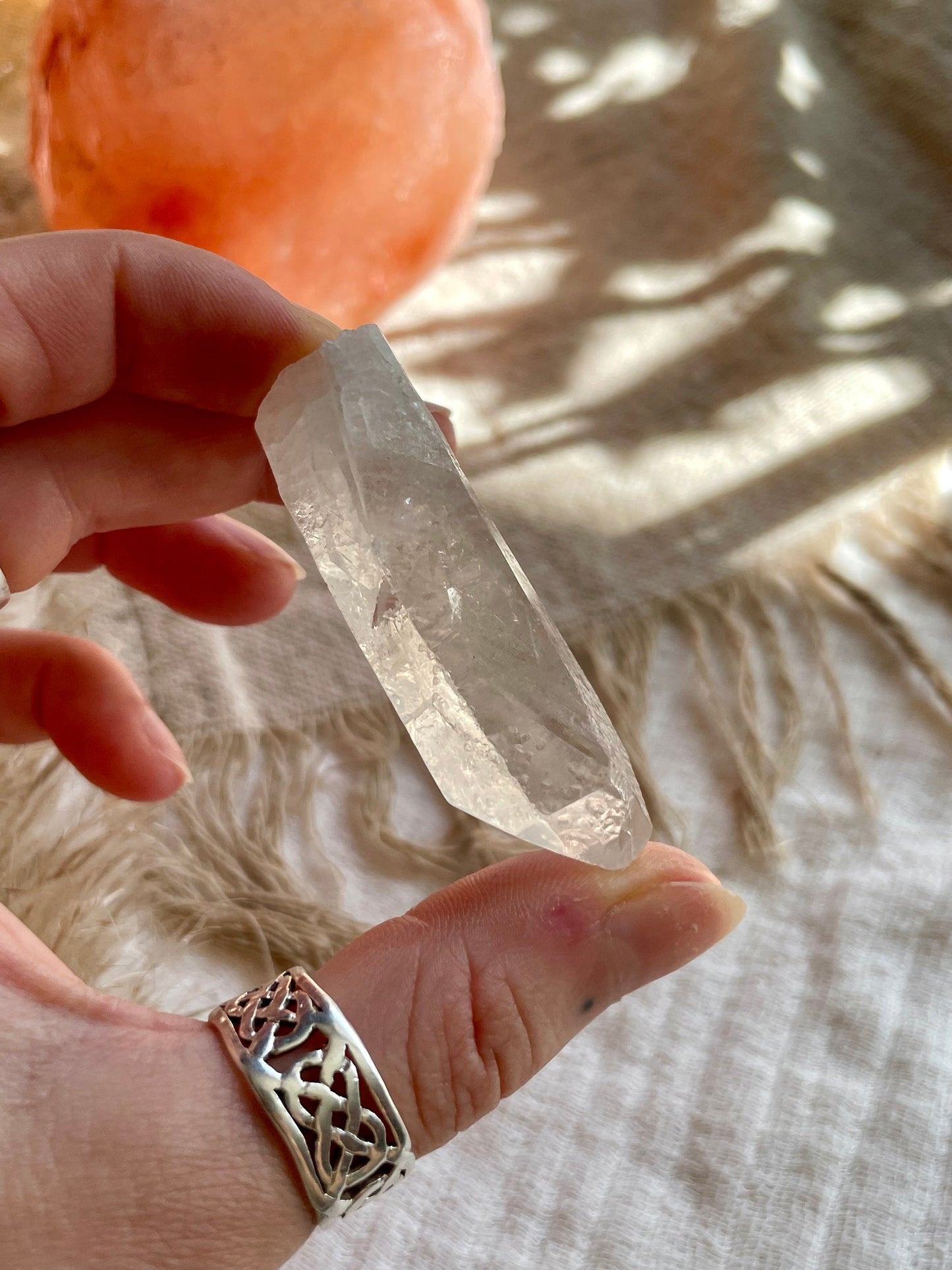 Clear Quartz chunk, Healing crystals, Raw Quartz, self love bundle