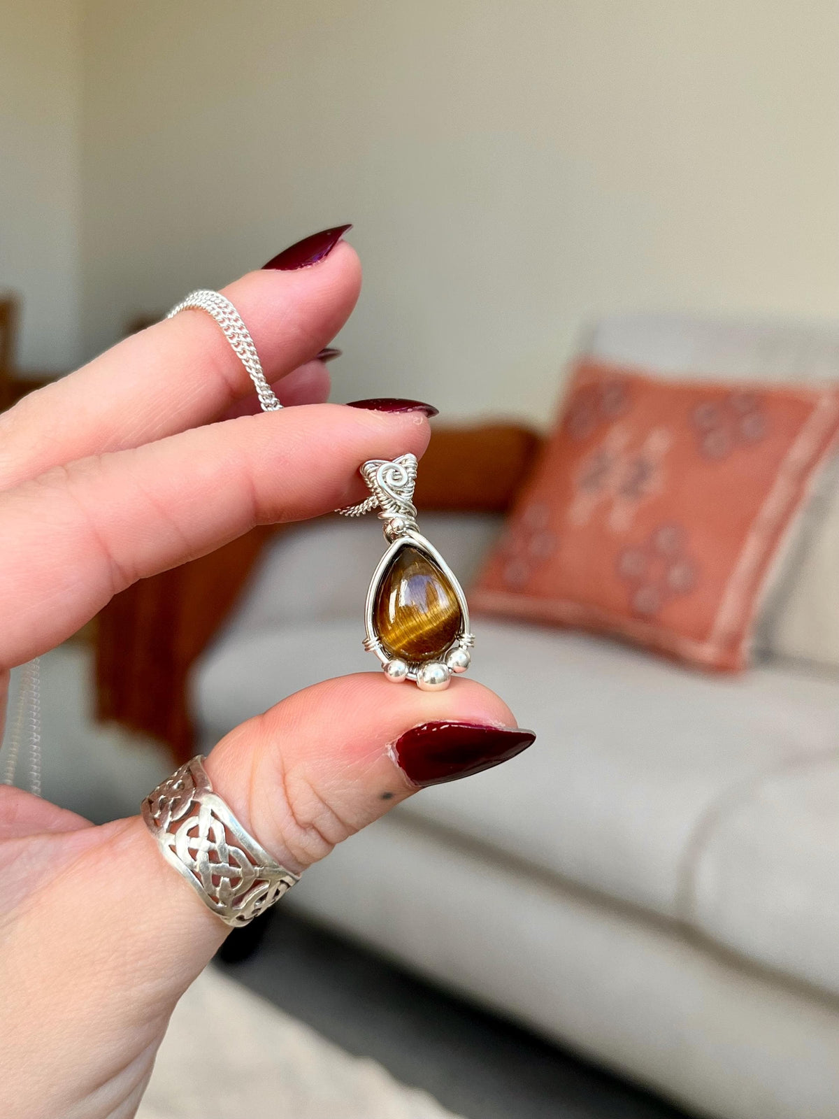 Tigers Eye Necklace
