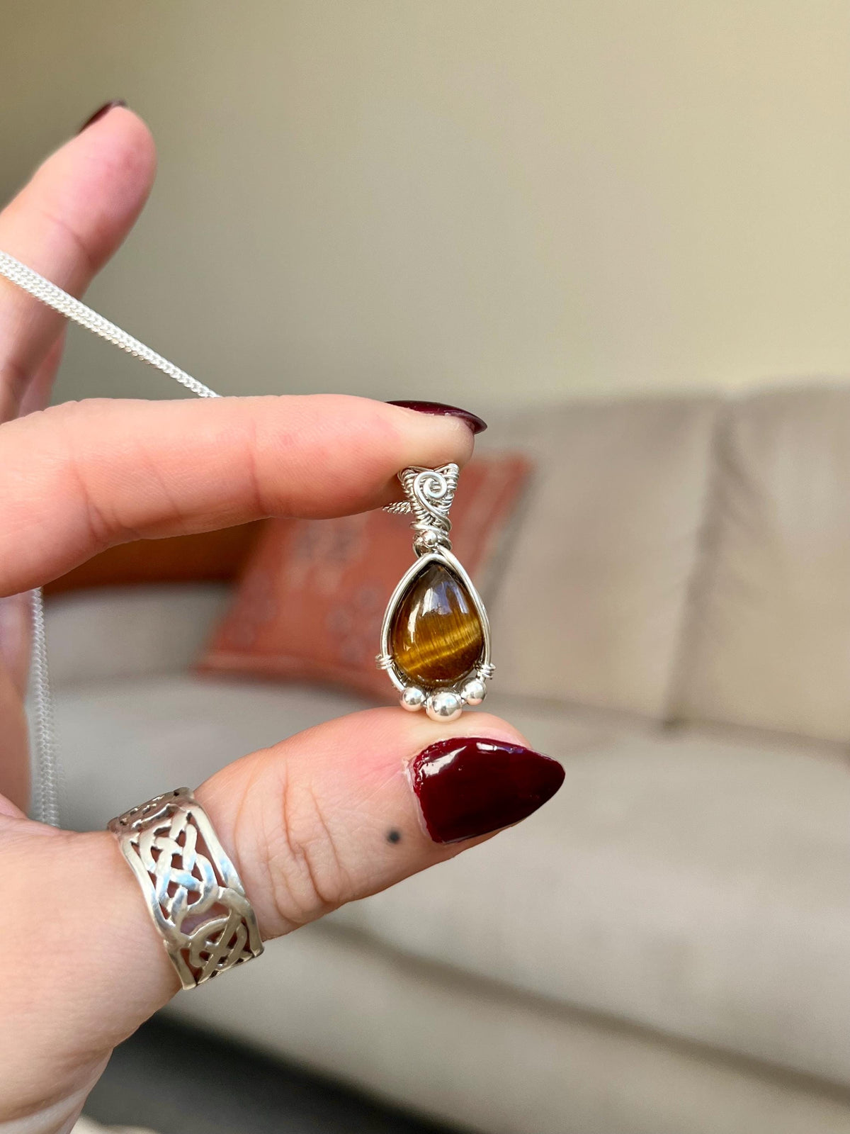 Tigers Eye Necklace