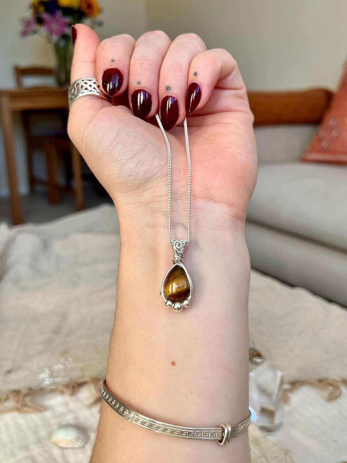 Tigers Eye Necklace